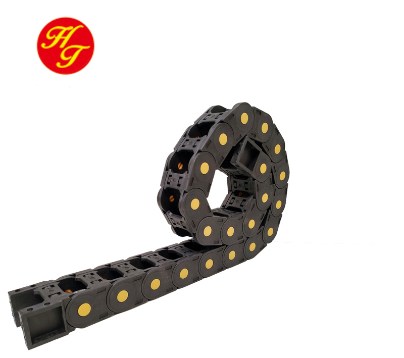Introduction of engineering plastic drag chain reinforced nylon