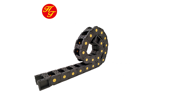 Introduction of engineering plastic drag chain reinforced nylon